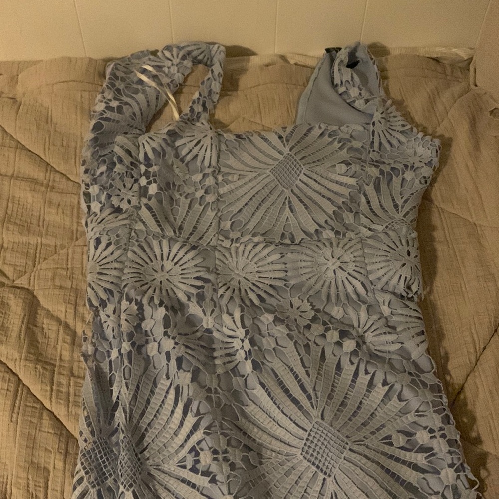 Blue dress
